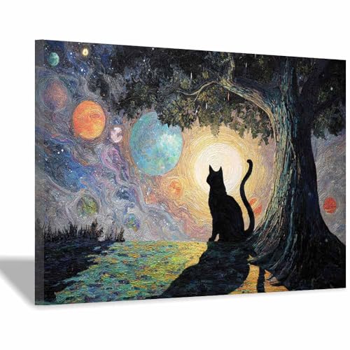 Arbre de vie impression sur toile pour salon et bureau zen