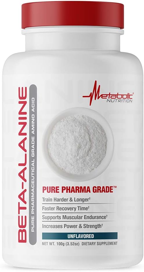 Beta Alanine, 100 Grams, Powder