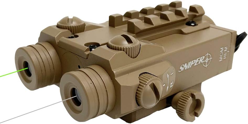 FL3000 Green/IR Laser Sight Combo for Night Vision (Tan)