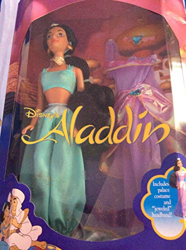 Disney's Year 1992 Aladdin Movie Series 12 Inch Doll - Princess Jasmine with Harem Pants, Top, 