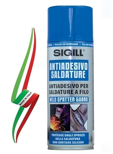 ANTI ADESIVO SPRAY PER SALDATURE A FILO SENZA SILICONE 400ml SIGILL 100% ITALY