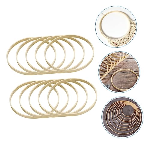 Aros de Bambú para Decoración de Bodas y Centros de Mesa Boho Chic 8