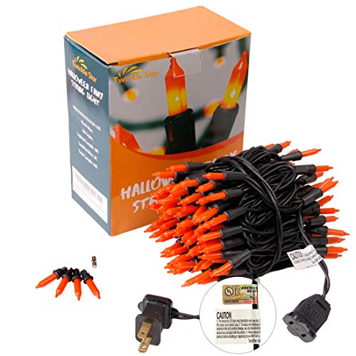 image for Twinkle Star Halloween Lights, 150 Lights Incandescent Mini Christmas 