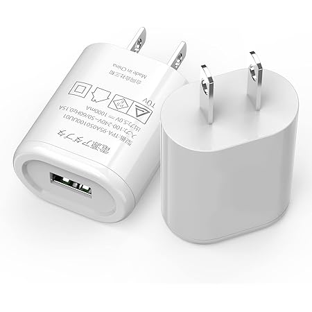 Amazon 2個セット Mini Usb充電器 Pse技術基準適合 Usb コンセント スマホ充電器 超コンパクトサイズ 海外対応 Acアダプター Iphone Ipad Android 等のusb機器対応 ホワイト Micolindun Ac式充電器