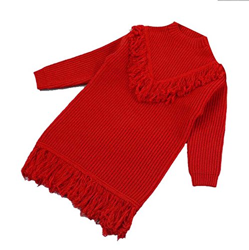 Girls' Solid Color Heart-Shaped 