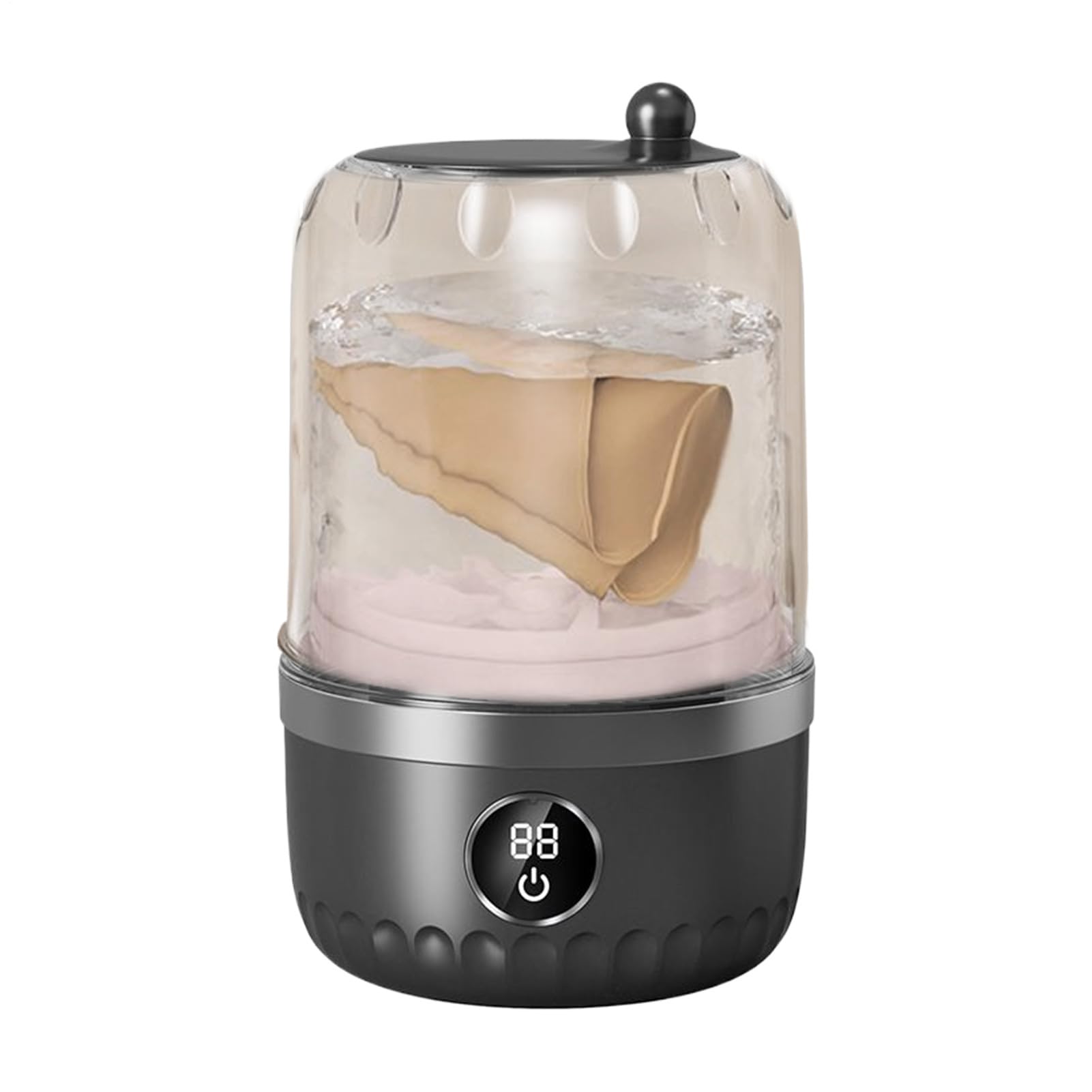 Mini Lavatrice Portatile 1L - Lavabiancheria Compatta Per Uso Domestico E Da Viaggio | Elettrodomestico Per Vestiti, Perfetta Per Hotel Campeggi Appartamenti Dormitori