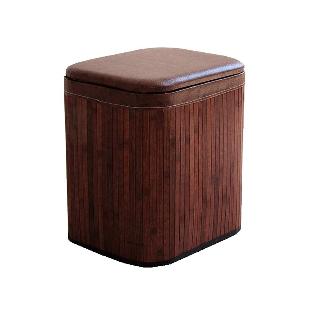 Tabouret de rangement multifonctionnel pour salon et chambre