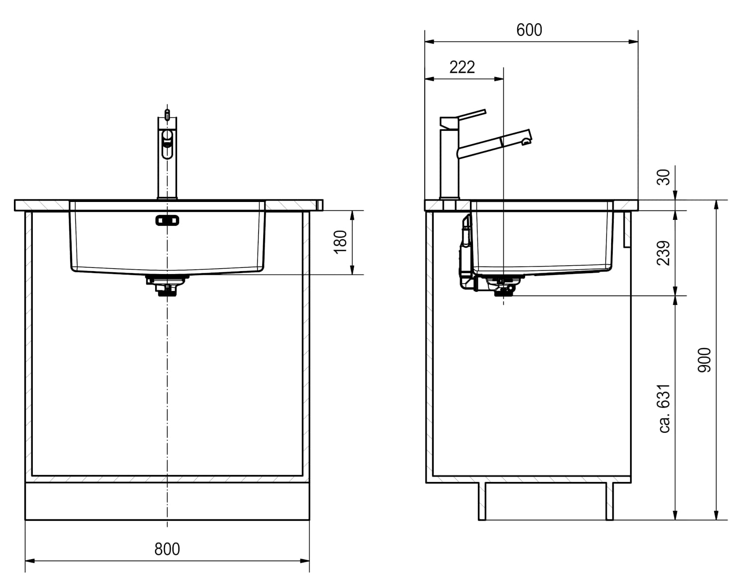 Franke Maris MRX 110-55 - 122.0553.947 Edelstahlspüle gebürstet