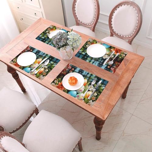 Napperon de table lavable idéal pour éviter les taches de cuisine x4 - 5