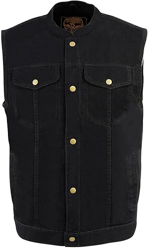 Miniatura 10 de Biker's Edge chaleco de motociclista de jean
