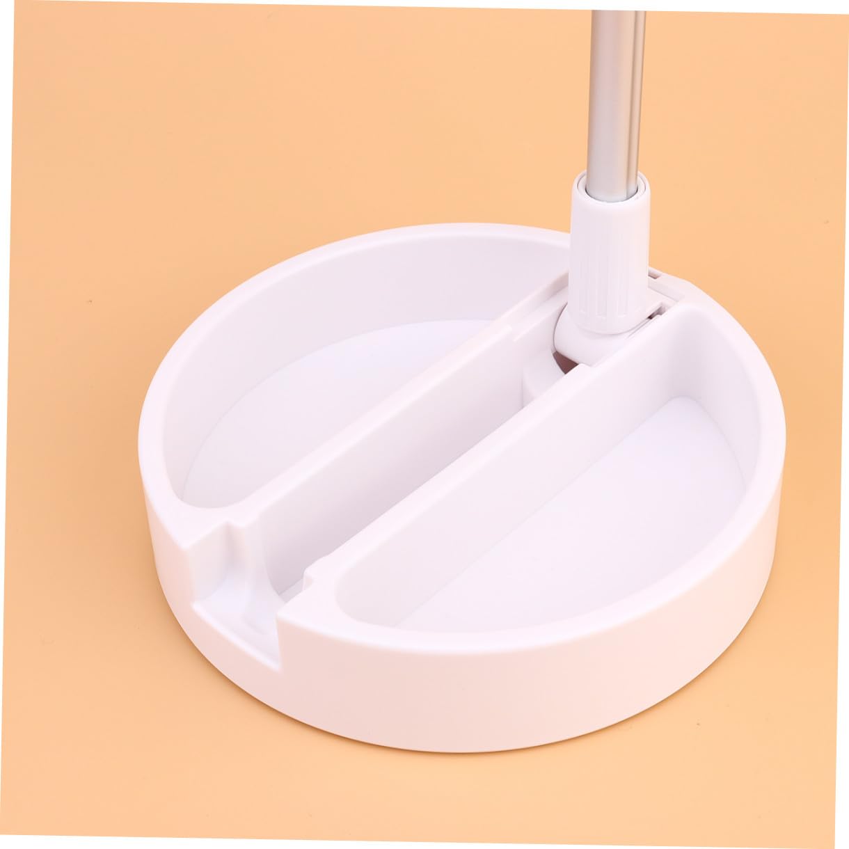 SHINEOFI Luce ad Anello per Selfie LED Lampada per Trucco con Supporto per Cellulare Luce LED Regolabile Lampada da Tavolo per Bellezza e Fotografia Bianco