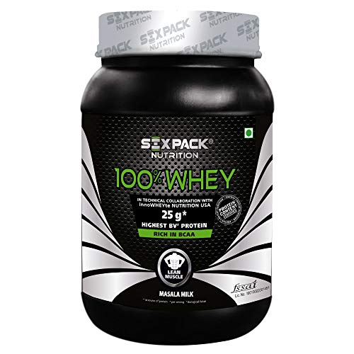 Image of Six Pack Nutrition 100% Whey Protein Powder - 1 kg / 2.2lbs (Masala Milk)
