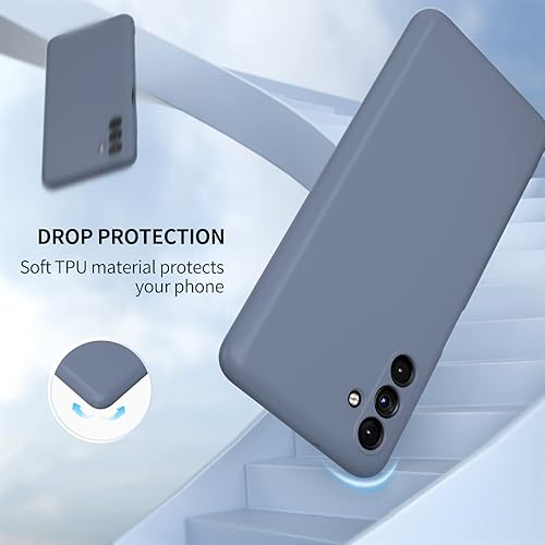 Miniatura 2 de Funda para Galaxy A13 5G, silicona líquida, delgada, suave, TPU, protección de cuerpo completo, a prueba de golpes, para Galaxy A13 5G de 6.5