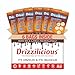 Drizzilicious Mini Flavored Rice Cakes Birthday Cake - Rice Crisps, Healthy Snack for Adults and Kids, Vegan, Gluten Free Snack, Allergen Free, Only 90 Calories Per 21 Pieces - 4 oz (Pack of 6)