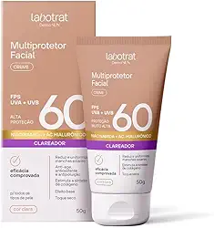 Multiprotetor Facial Creme Bege Claro FPS 60 Dermo Sun 50g