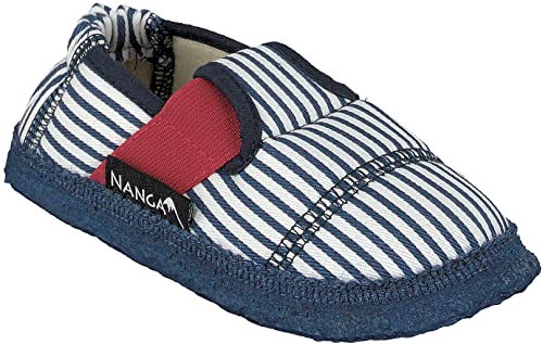 Nanga Kinder - Unisex Kinder-Hausschuhe Sandburg dunkelblau 34
