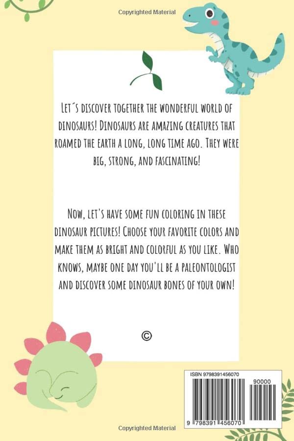 Miniatura 2 de DINOSAURS Coloring Book For kids age 4-8