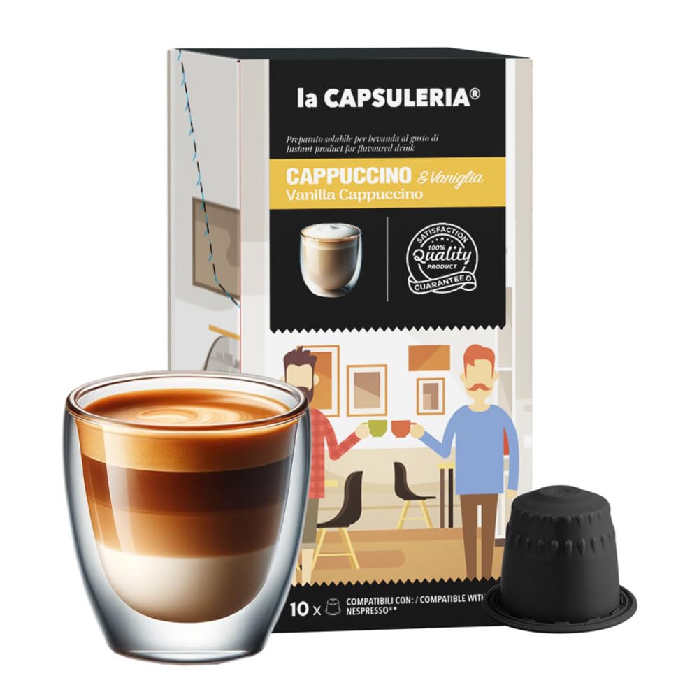 La Capsuleria - CAPPUCCINO Z WANILIA (240 Kapsułek) kompatybilne z Nespresso