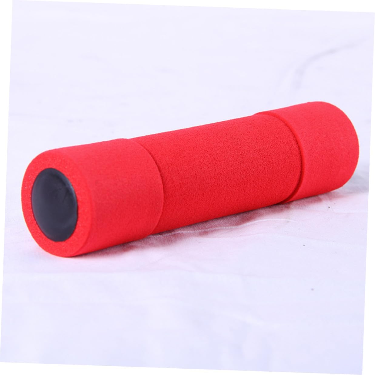 TOYANDONA 2pcs Fitness Dumbbells for Women, 0.5kg Red Foam Dumbbell Weights, Lightweight Exercise Equipment for Home Workout and Strength Training