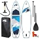 F2 SUP Strato Stand Up Paddle Board aufblasbar in Turquoise mit Zubehör