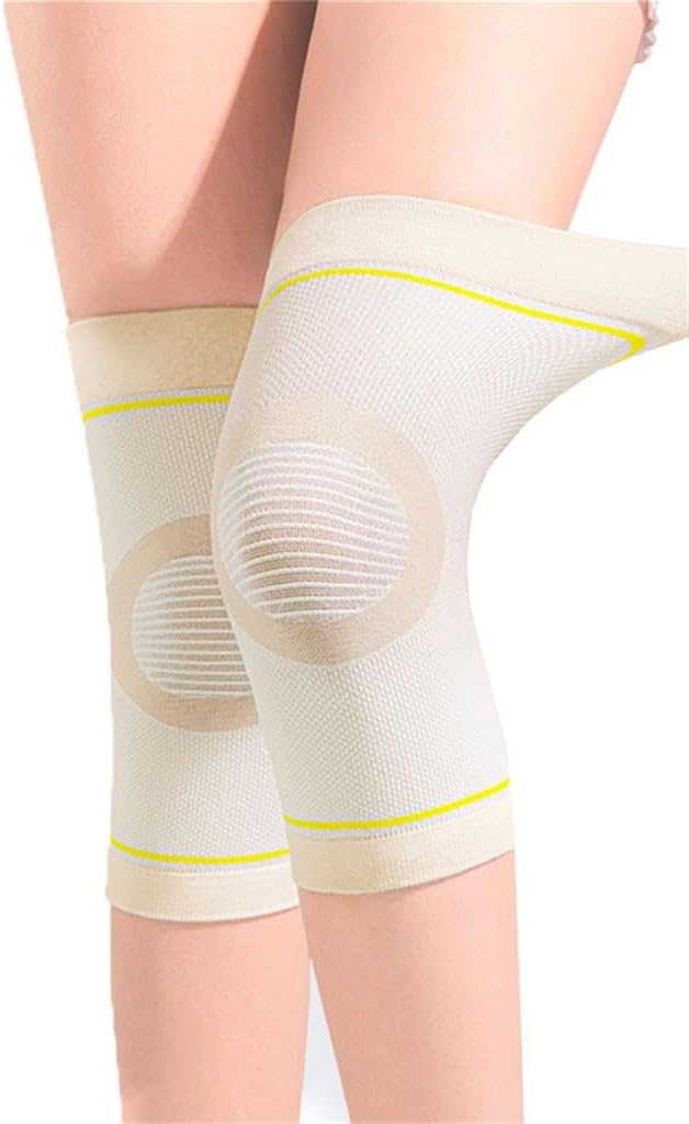 Mint Knee Pads With Circular Shape Air Conditioning Room For Warmth, Skin Friendly And Anti Slip
