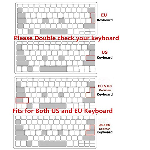 Hrh NEWTOUCHUSEUFONT-DANISH Danish Language Silicone Keyboard Cover Skin thumb #7