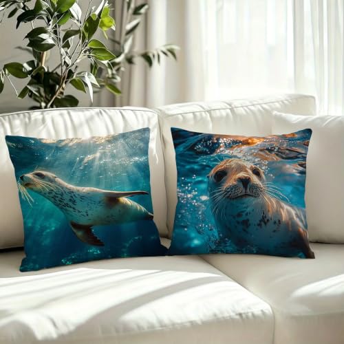 Funda cojín 55x55 cm con cremallera oculta pack de 2 unidades 3