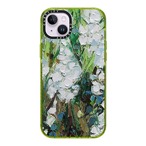 Coque CASETiFY iPhone 14 Max protection anti-rayures fleurs