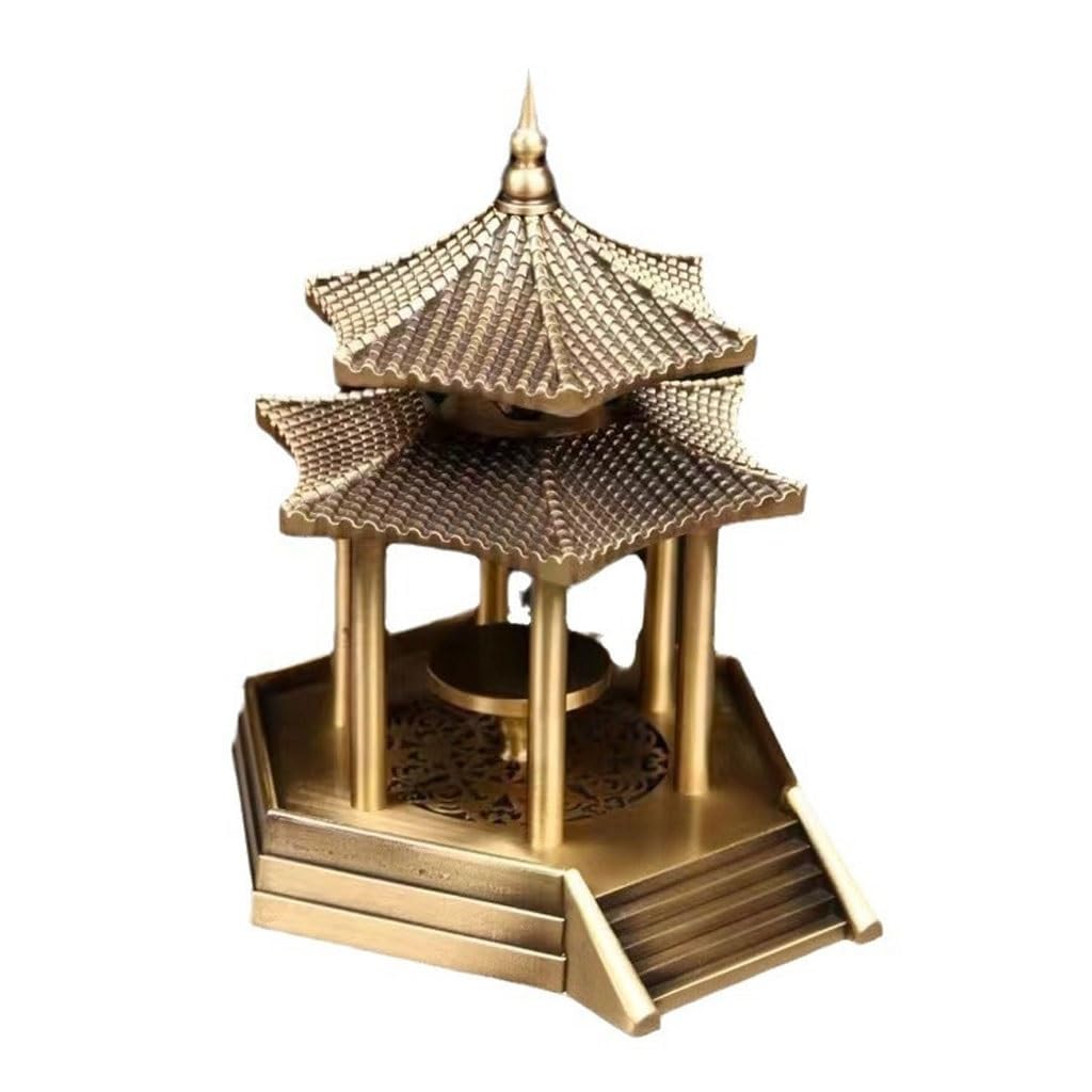 Incense Holder Base Simple Incense Burner Tower Copper Agarwood Sandalwood Tea Ceremony