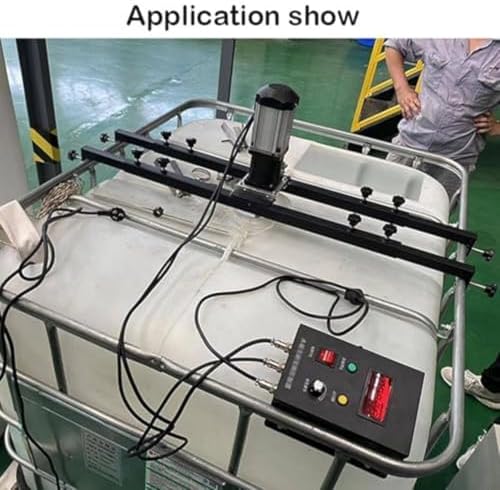 High Torque Electric Tank Mixer 264N, IBC Agitator for Paint & Viscous Liquids, Adjustable 200-3000 RPM, Heavy-Duty Stirring Machine, Efficient Mixing Solution
