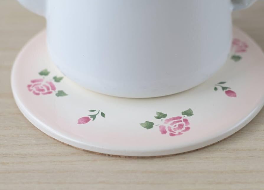 Amazon｜マニーローズ タイルトレー 鍋敷き 滑り止め付き 陶器 日本製