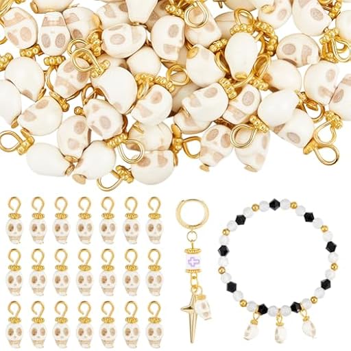 BEAMARKER 100 colgante de Calavera, Dije de Cabeza de Esqueleto, Turquesa Sintética, Colgante de Calavera para Halloween con Aro Dorado para Hacer Joyas, Collares, Pulseras, Pendientes, Manualidades Y | Ya disponible en tu tienda friki favorita! En mundofriki.es! BEAMARKER 100 colgante de Calavera, Dije de Cabeza de Esqueleto, Turquesa Sintética, Colgante de Calavera para Halloween con Aro Dorado para Hacer Joyas, Collares, Pulseras, Pendientes, Manualidades Y | Ya disponible en tu tienda friki favorita! En mundofriki.es!