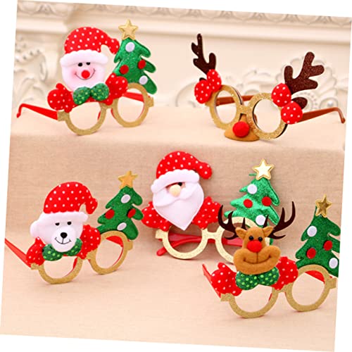 BESTOYARD 4 Peças De Óculos De Rena De Chifre Para Crianças Óculos De Veado De Natal Playset Para Cr