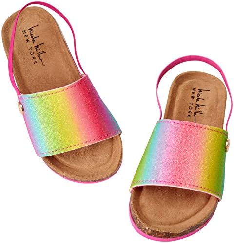 Nicole Miller Toddler Girls' Moulded Footbed Sandals (Bright Rainbow,  Numeric_5) : Buy Online at Best Price in KSA - Souq is now Amazon.sa:  Fashion