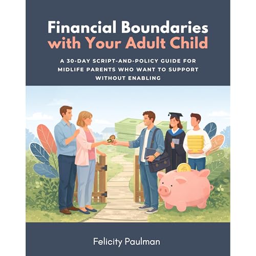 Financial Boundaries with Your Adult Child: A 30-Day Script-and-Policy Guide for Midlife Parents Who Want to Support Without 
