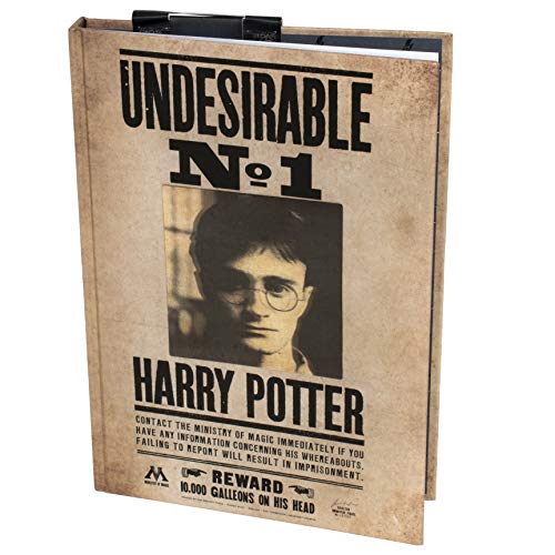 Cahier Harry Potter multicolore de collection italien PP3859HPTX