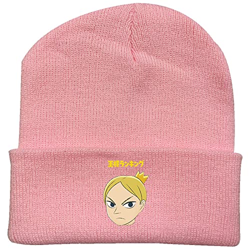 Unisex Ranking of King Cartoon Digital Printing Knit Hat Personalized Beanie Hat Winter Warm Soft Thick Slouchy Ski Hat