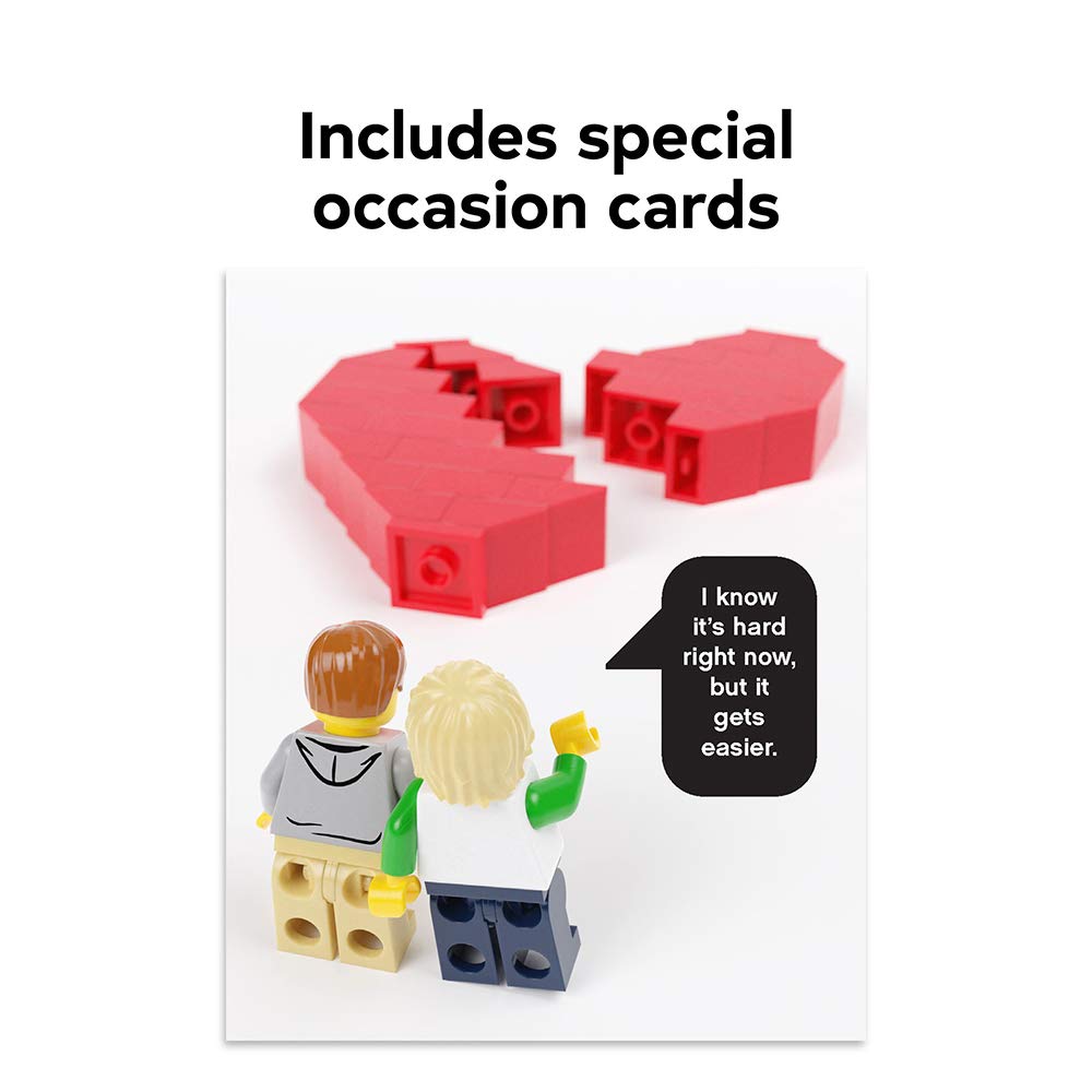 Lego<< Minifigure Notes: 20 Notecards and Envelopes - Image 5
