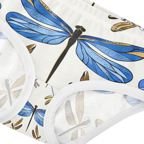 Colorful Dragonfly Blue Toddler Girls's Underwear 2T 202c12044