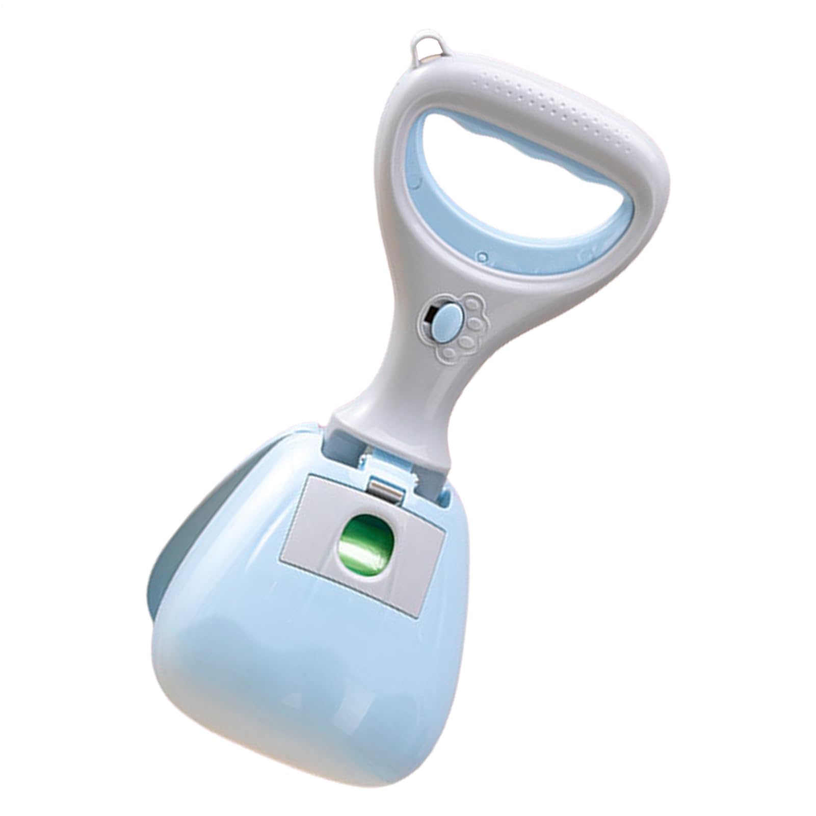 Pala para Arena de Gatos, Recogedor de Arena for Gatos con Bolsa Almacenamiento incorporada y Pala Mango ergonómico for Paseos Diarios