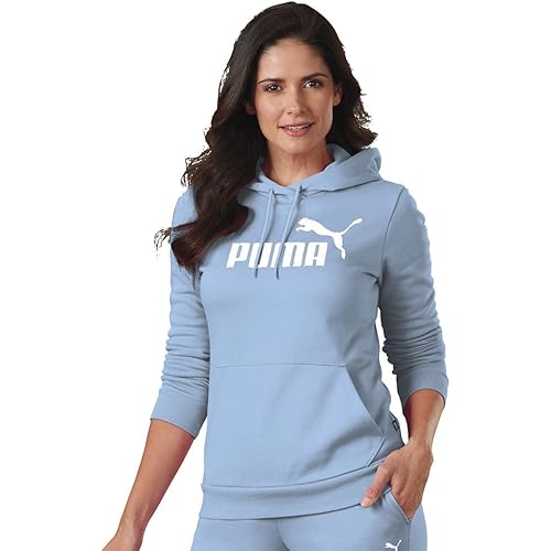 PUMA Women's Essentials Logo Fleece Hoodie (Available in Plus Sizes)