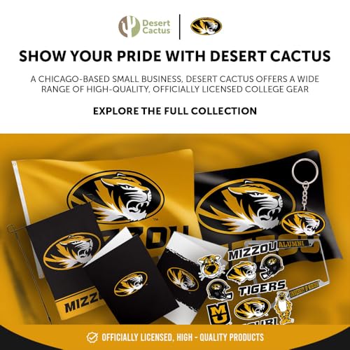Gorra Universitaria Univ. Missouri Mizzou Tigres Negra miniatura 6