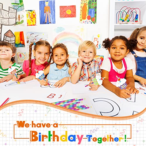 Breling 30 sets lápices HB con tarjetas cupcakes miniatura 7