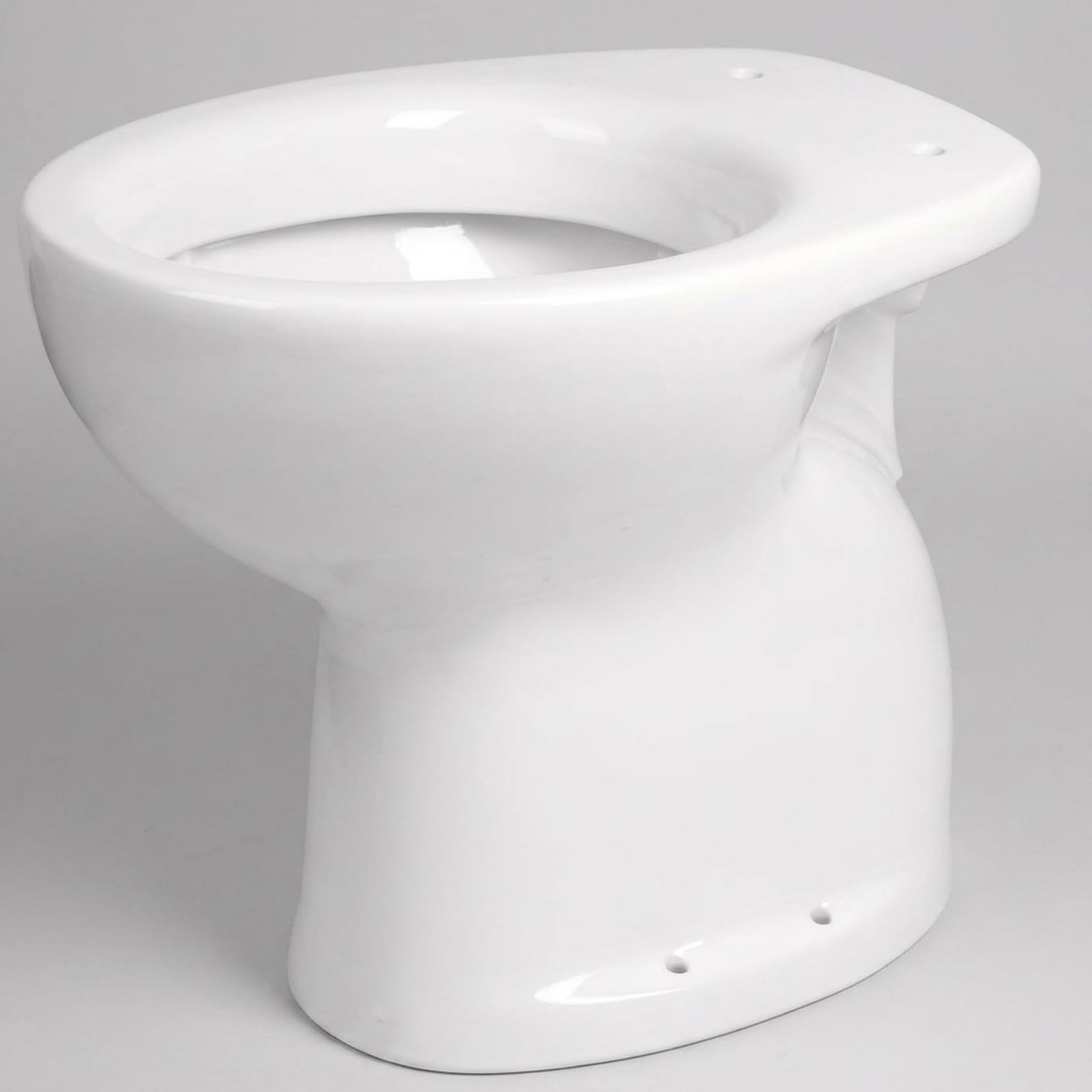 Vaso a pavimento per disabili in ceramica bianca con scarico a parete - Idral Easy 10215
