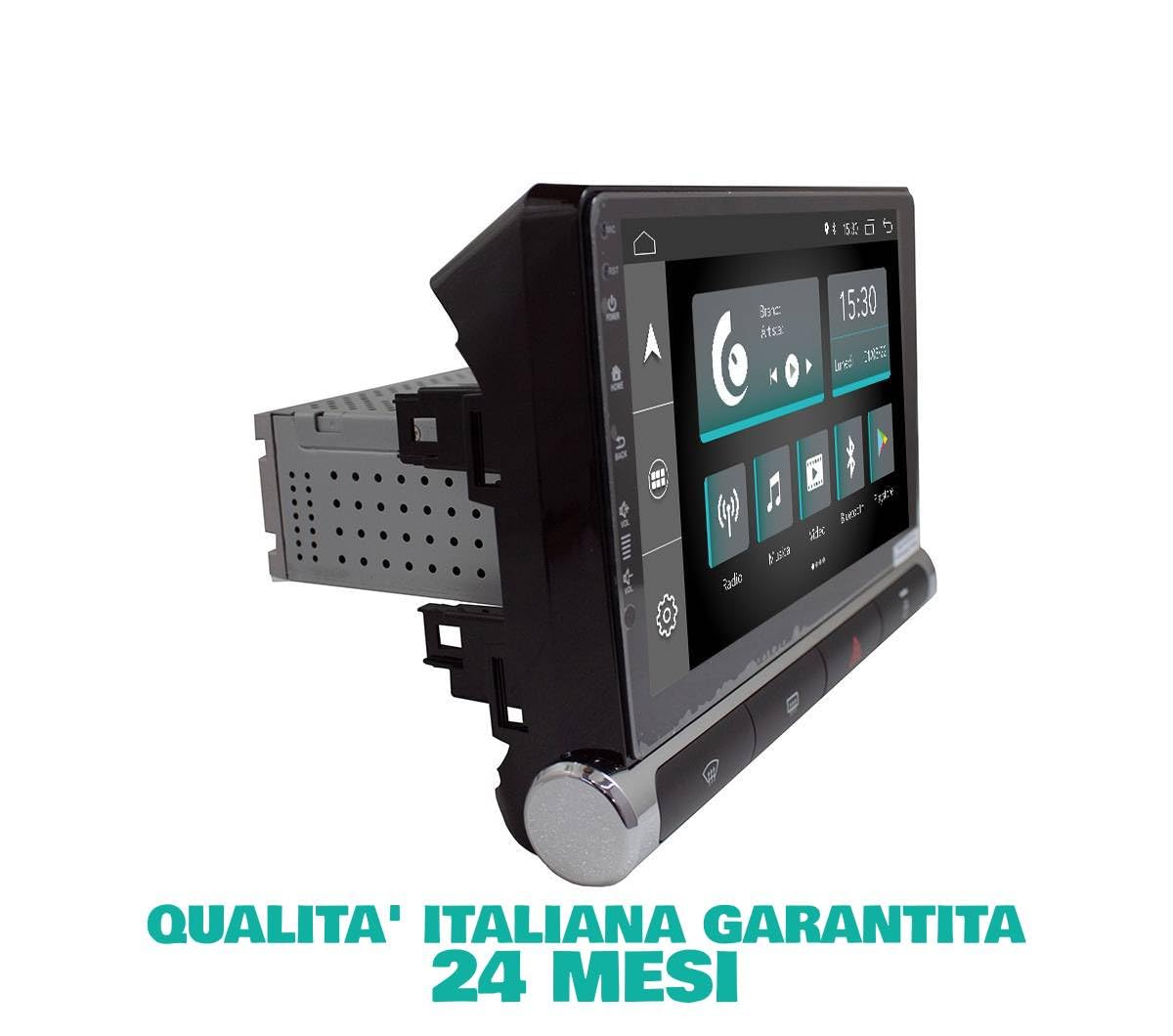JF Sound - Autoradio Custom Fit X7C - Per Citroën C3 (2016-2023) - 9" Touchscreen - CarPlay/Android Auto via Cavo - DAB+ - Octa-Core - 2GB RAM - 32GB ROM - Navigatore GPS - Bluetooth Integrato