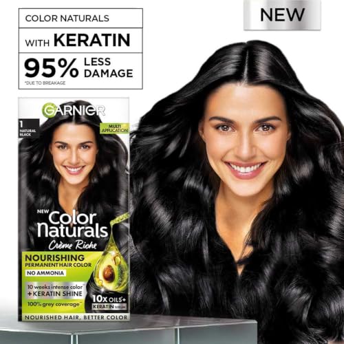 Garnier Color Naturals Natural Black Hair Color 144g - Image 3