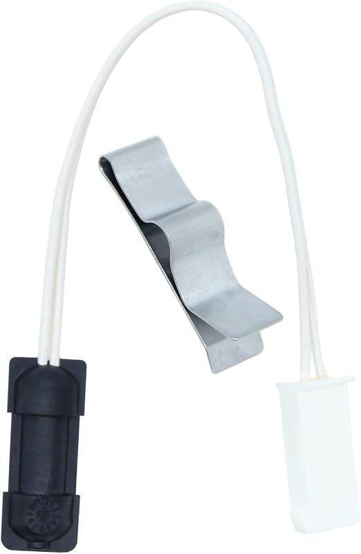 629409 RV Refrigerator Sensor Thermistor Replacement Compatible with Norcold 2118 Series Refrigerators N611, N621, N641, N811, N821, N841 Models with Mounting Clip 1 Pack