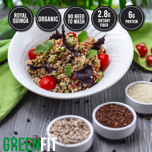 Oa Quinoa OMQ10L Royal Organic Tri Color Quinoa | Oa Quinoa Now Greenfit | Non-Gmo, Gluten-Free thumb #1