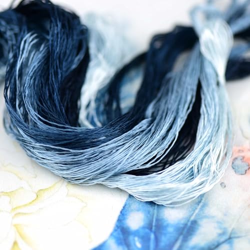 Image of Mulberry Silk Floss Embroidery Thread Floss-Cross Stitch Threads China Silk Woven Jewelry Threads DIY Sewing Kits (13)