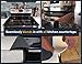Linda’s Essentials Silicone Stove Gap Covers (2 Pack), Heat Resistant Oven Gap Filler Seals Gaps Between Stovetop and Counter, Easy to Clean Stove Gap Guard (21 Inches, Black)